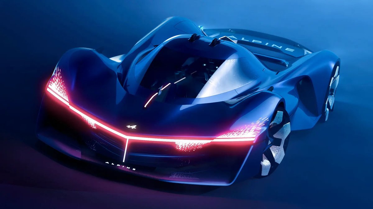 Alpine’s hydrogen-powered Alpenglow hypercar will race next month. Spa 6 hours will play host to Alpine's hydrogen-V8 nutjob going for a (long) weekend drive → topgear.com/car-news/conce…