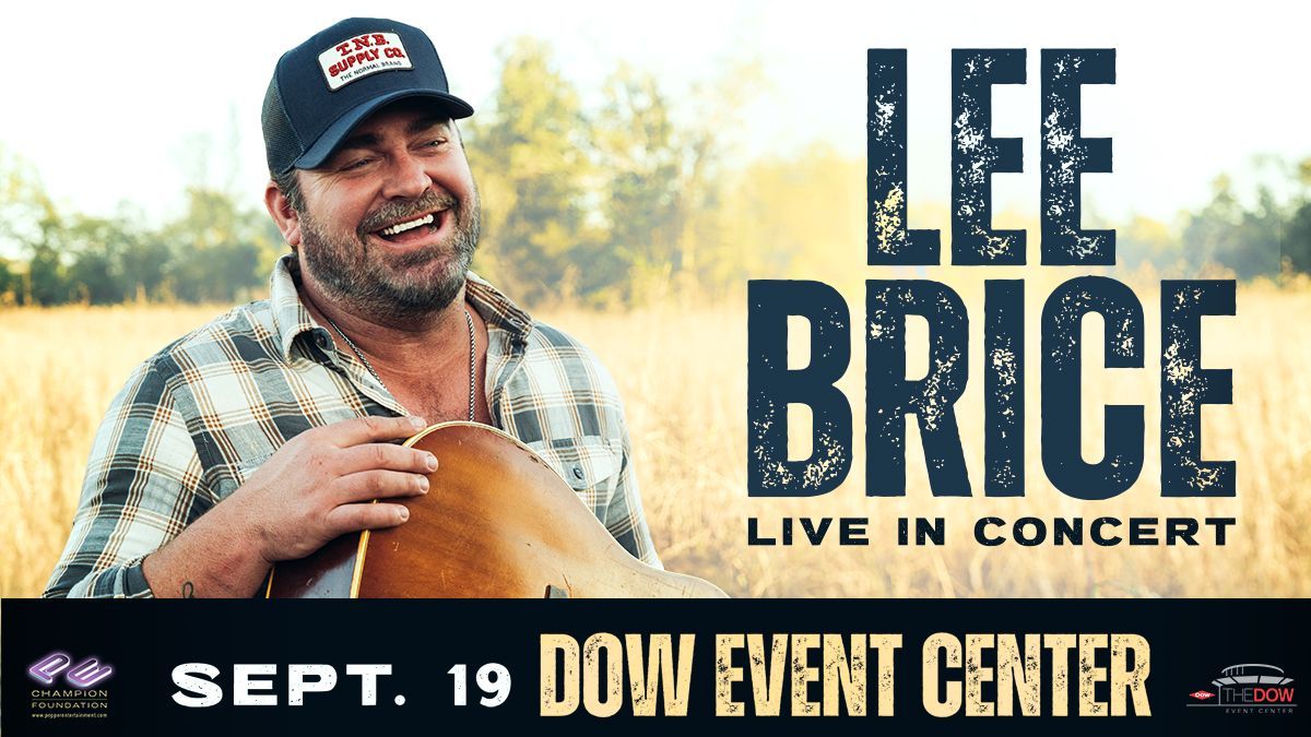 Just announced! #PepperPresents @LeeBrice LIVE in Concert Dow Event Center | September 19 Pre-sale: Thurs, 4/18 from 10am-10pm | On sale: Fri, 4/119 at 10am  More info: buff.ly/3JgelV9