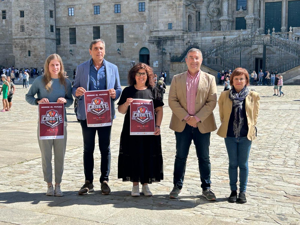 🏀Compostela acollerá o Campionato de España Cadete Feminino do 19 ao 25 de maio 🗓️ 19-25 MAI +info👉t.ly/nNtPo