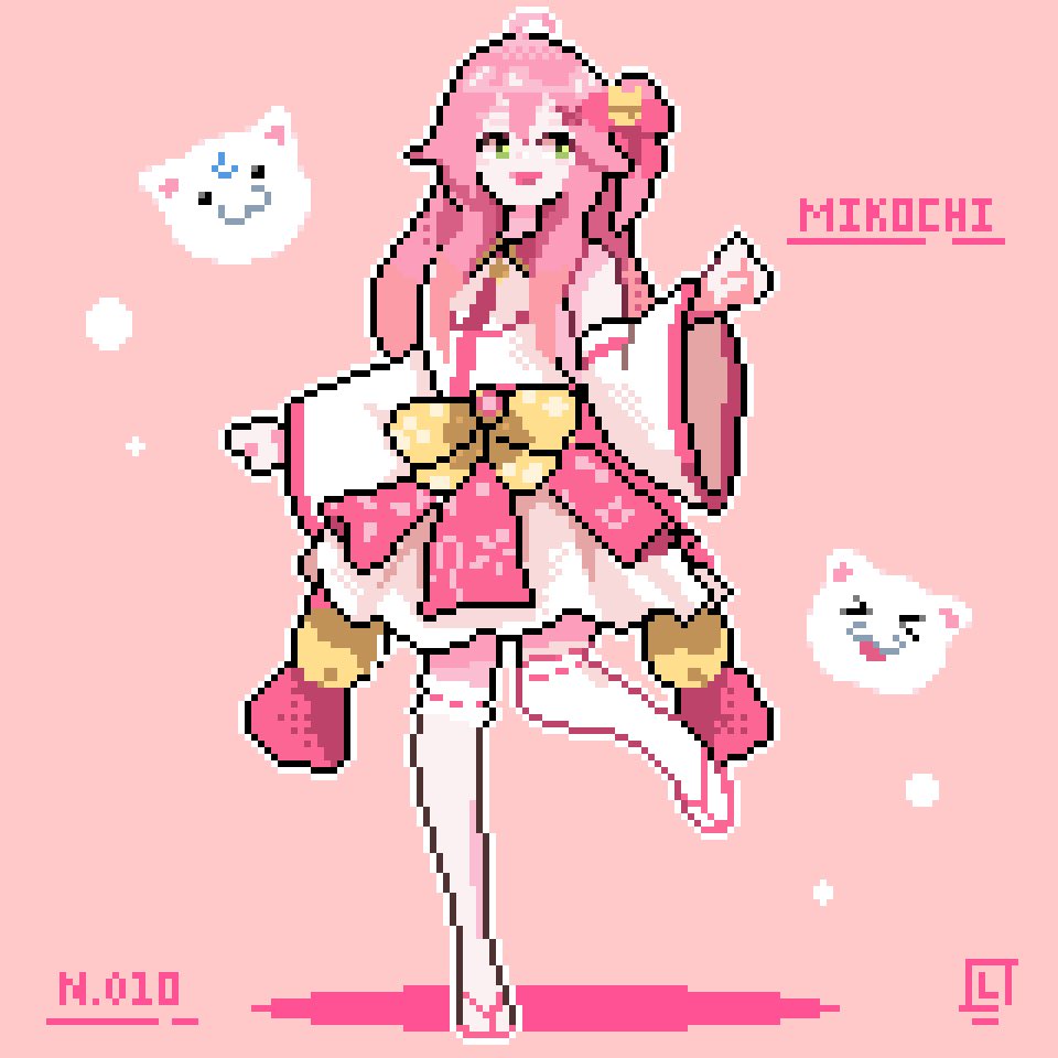 Day10  みこち

#ドット絵　#100日チャレンジ