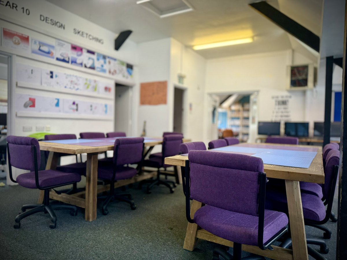 DesignBradfield's tweet photo. New classroom chairs delivered today from @bofurniture #indestructible #student #chair  just in time to welcome back the students next week! What a wonderful way to start the #summerterm https://t.co/C3cFCYG1DK