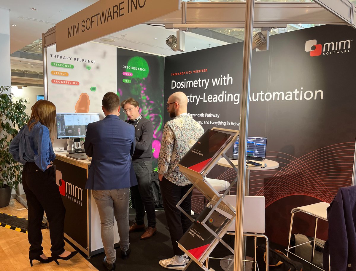 Pinelopi, Jonas, and Kristof are in Leipzig for the Jahrestagung der Deutschen Gesellschaft für Nuklearmedizin (#DGN2024). In booth C5, they're sharing our time-saving solutions for #NuclearMedicine and #Theranostics: bit.ly/43Ul6Fs