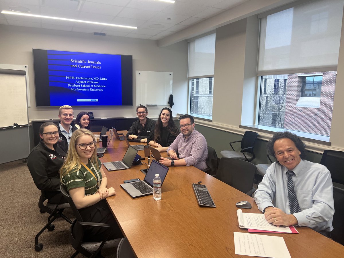 Lucky to have former @JAMA_current editor & good friend, Phil Fontanarosa (“PBF” - IFYKYK), teaching our @IU_SOQIC writing course! One of the best classes I took as a research fellow many years ago & insist our trainees & faculty learn from him too! @IU_Surgery @IUMedSchool