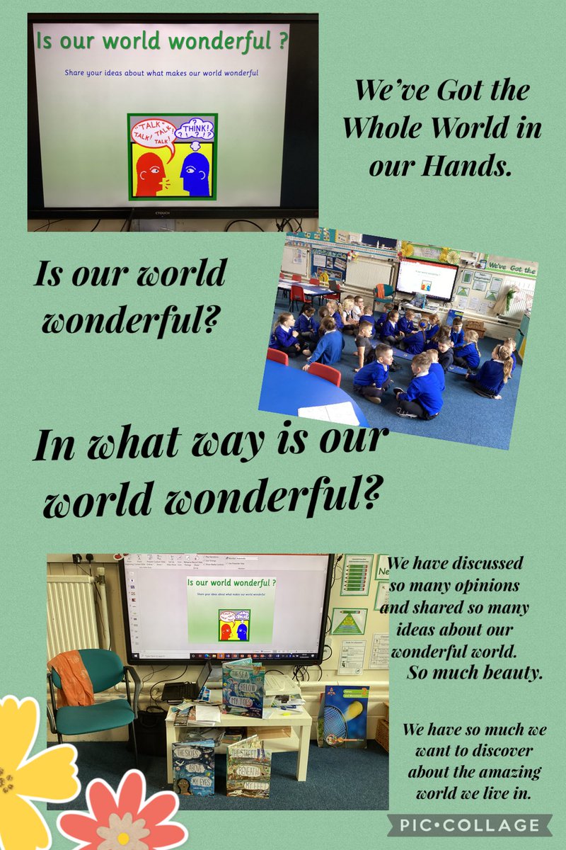 FOUR PURPOSES IN ACTION !  Is our world wonderful ?   🌎🌍
We have been sharing our knowledge about our wonderful world ⁦@CSCJES⁩ ⁦@CSC_langlitcomm⁩ @csc_humanities ⁦@WG_Education⁩ ⁦@CSC_Wellbeing⁩ ⁦@CSC_FoundLearn⁩ #curriculumforwales