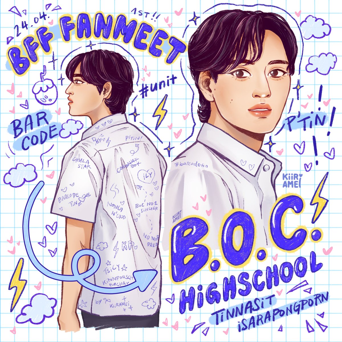 highschool crush💙⚡️

#BFF_FanMeeting #BarcodeTin