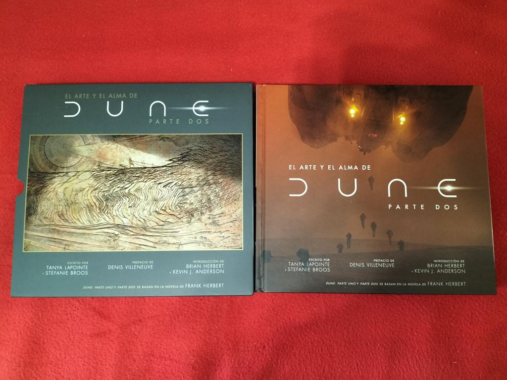 Por fin conseguido el libro 'El Arte y el Alma de Dune' Parte 2. Os iré enseñando cosas a medida que lo examine. Muchas gracias de nuevo a @NormaEditorial por publicar productos de #Dune en España.
