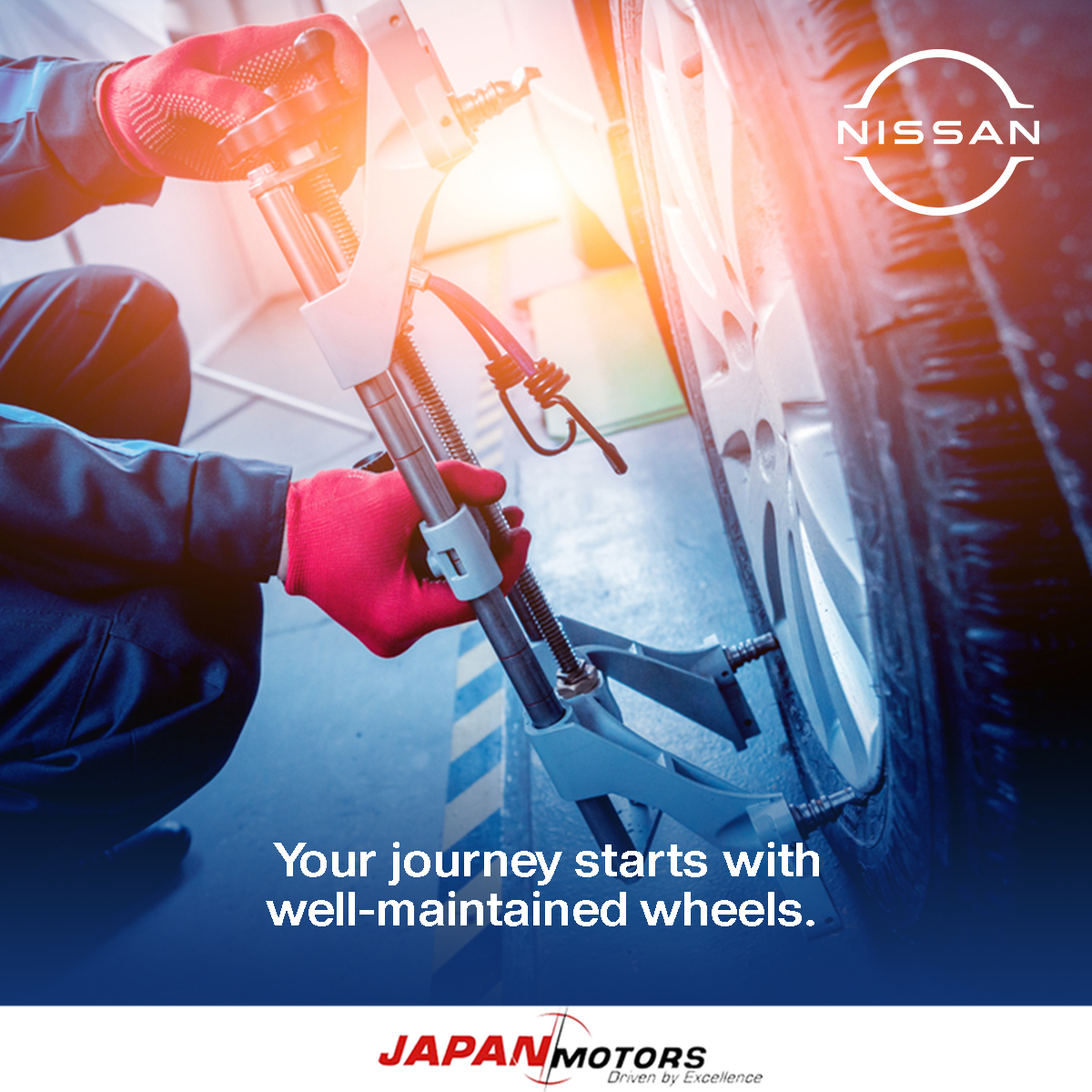 Safety first! Ensure optimal tyre pressure for a smoother drive and better fuel efficiency. Your journey starts with well-maintained wheels.👌 Book a service: nissanghana.com/en/nissan-owne… #JapanMotors #NissanGhana #SolidarityForever #Nissan #NissanCares #roadsefty #vehcilecare