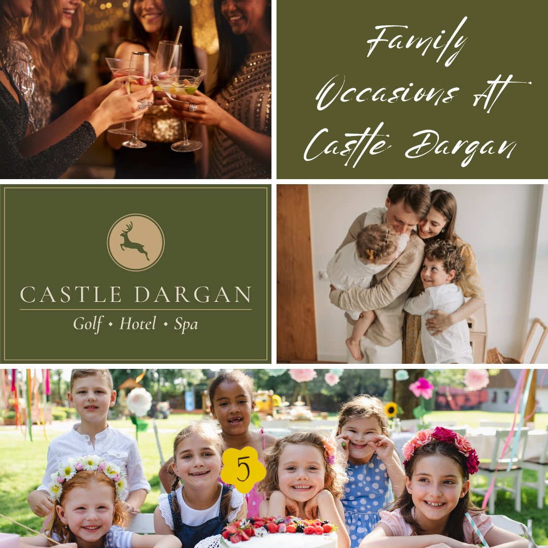 Book your family occasion at Castle Dargan Estate 

✉️ info@castledargan.com
📞 071 9118080
castledargan.com
#Communions #Birthdays #Christenings #FamilyReunions #RetirementParty #Confirmations #CastleDarganEstate #Sligo