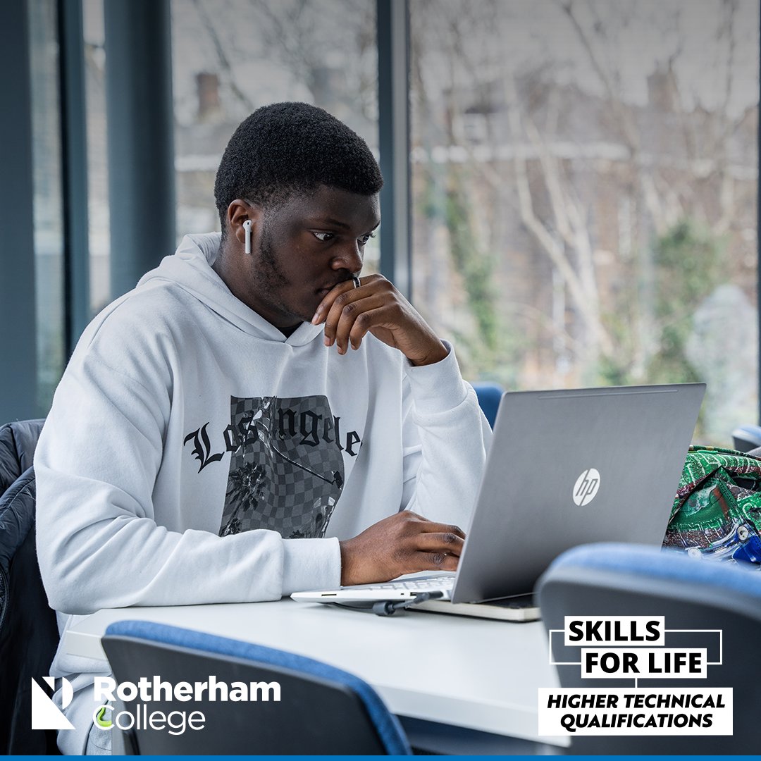 Higher Technical Qualifications (HTQs) act as a stepping stone to further study, such as an apprenticeship or undergraduate degree 🎓

rotherham.ac.uk/course-type/hi…

#SkillsforLife #ItAllStartsWithSkills #HTQs #HigherTechnicalQualifications #rotherham #College