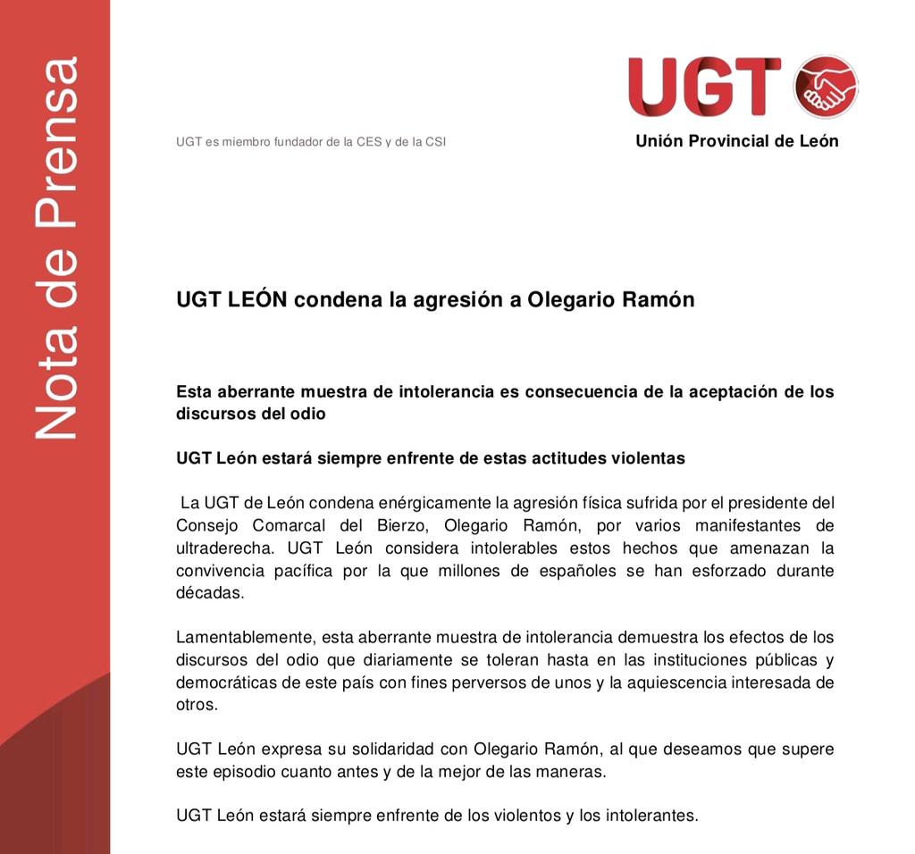 UGT León (@UGT_Leon) on Twitter photo 2024-04-12 11:26:37