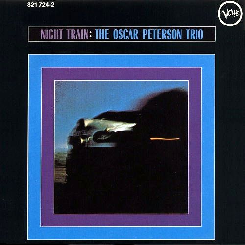 #列車・鉄道ジャケット貼ろうぜ Night Train　Oscar Peterson Trio Verve V/V6 8538