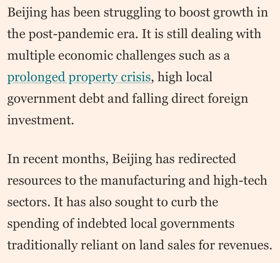 The anti China line of @ft means its journalism is increasingly incoherent. Yesterday it asked if the ‘EV revolution is running out of steam’. The *same day* it reported sales of Volkswagen EVs in China increased 91% (lol). Then they said China is struggling with 5% growth 🤡