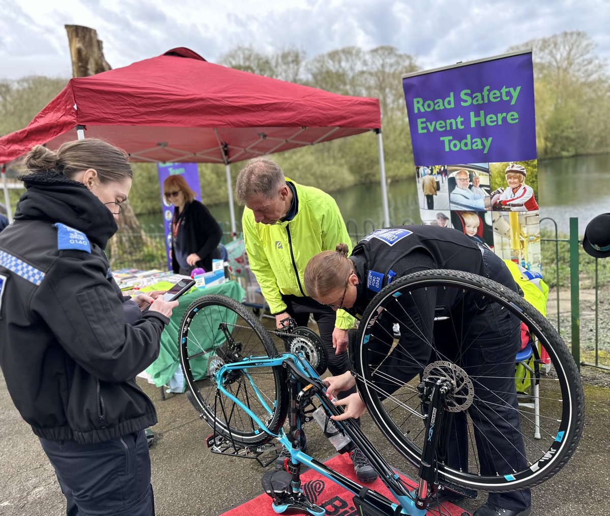 We’ve had great day so far at Taylor Park for our walking and cycling event. Come say hi before 3pm! The event was organised by our road safety team, in conjunction with St Helens Wellbeing, @MerseyPolice, @StHelensCycling, @BikeRightUK & St.Helens bike doctor.