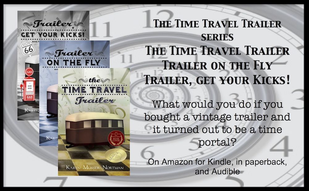 Take a trip back in time in the comfort of a vintage camper! THE TIME TRAVEL TRAILER SERIES. #timetravel #KindleUnlimited #IARTG amazon.com/gp/product/B07…