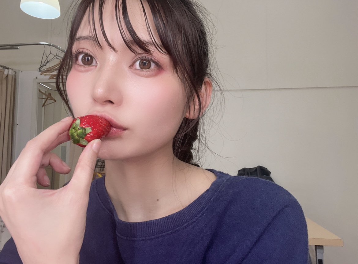 【お知らせ】 今年初めてのイチゴを食べました🙌 嬉しかったので、報告です！