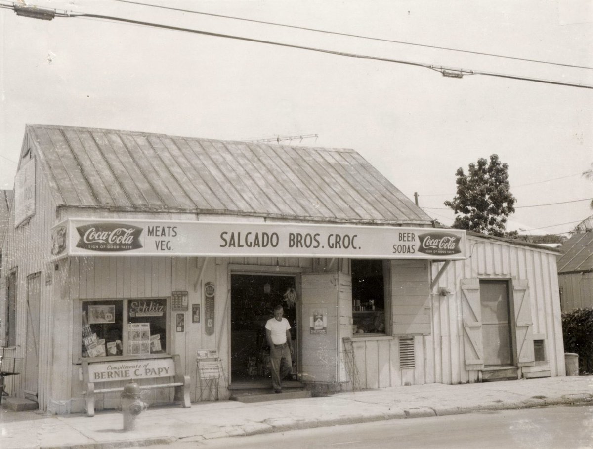 April 12, 1975 – The Salgado Brothers grocery at the corner of Eaton and Grinnell streets in Key West closed for good. The grocery, said to be the oldest on the island, had first opened in the 1880s.