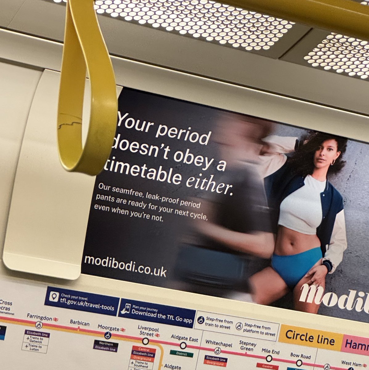 I’d argue that, the very essence of a period is it follows a pretty gruelling monthly timetable.