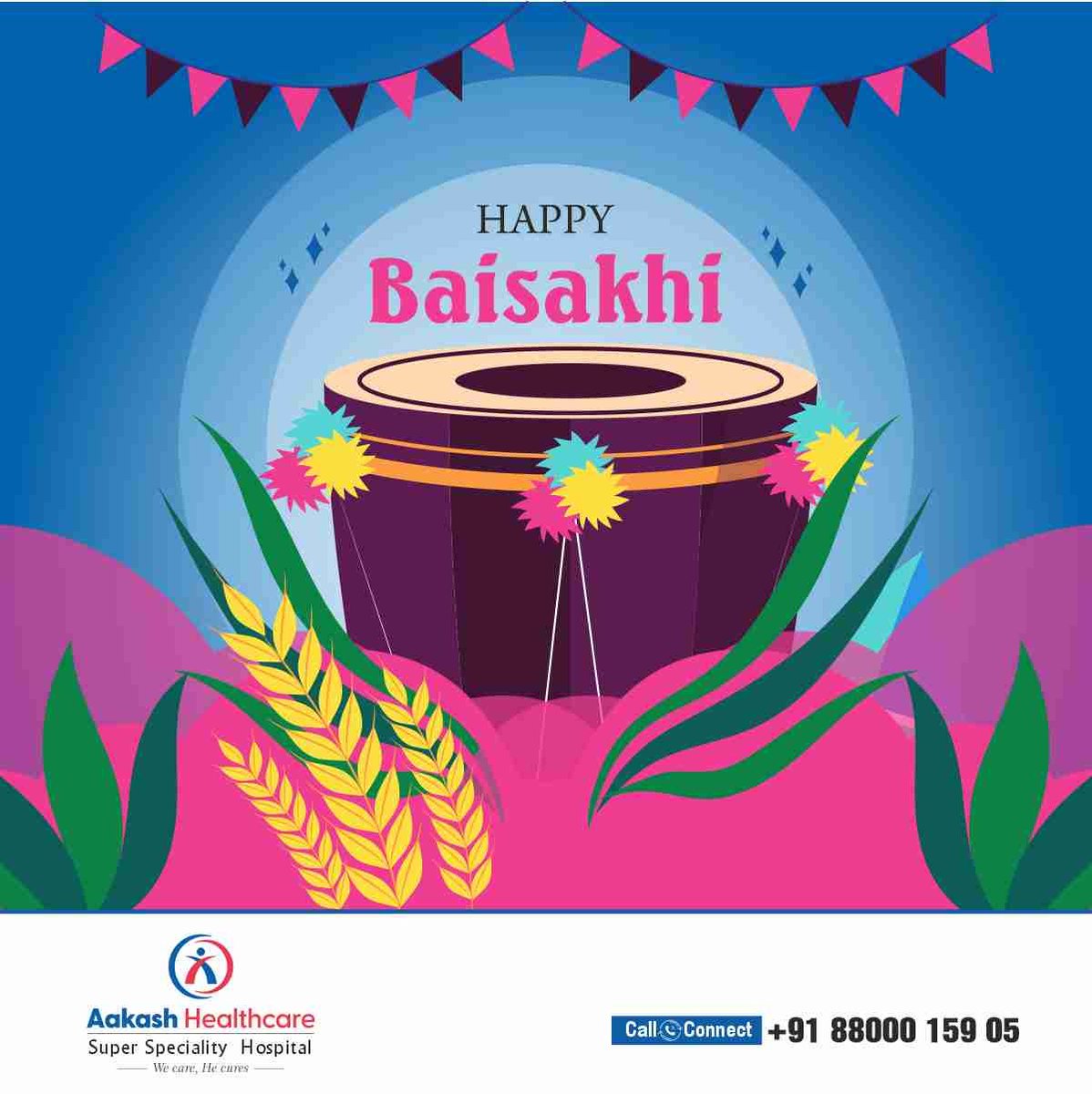 बैसाखी दी लख-लख बधाइयाँ! May you reap bountiful happiness, prosperity and good health this golden harvest season! 𝑯𝒆𝒓𝒆’𝒔 𝒕𝒐 𝒕𝒉𝒆 𝒇𝒆𝒔𝒕𝒊𝒗𝒂𝒍 𝒐𝒇 𝒍𝒐𝒗𝒆, 𝒄𝒖𝒍𝒕𝒖𝒓𝒆 𝒂𝒏𝒅 𝒕𝒐𝒈𝒆𝒕𝒉𝒆𝒓𝒏𝒆𝒔𝒔!