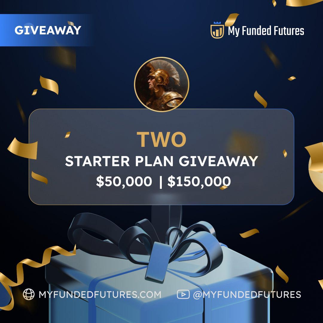 🎁 FUTURES GIVEAWAY $ 200.000 in Challenges!

1.  Like & RT
2.  Follow @MyFundedFutures , @MattLeech & @TraderMatthews

3.  Tag 5 traders
4. Turn on Notifications and Stay Active

Winners in 4 days! ⏰