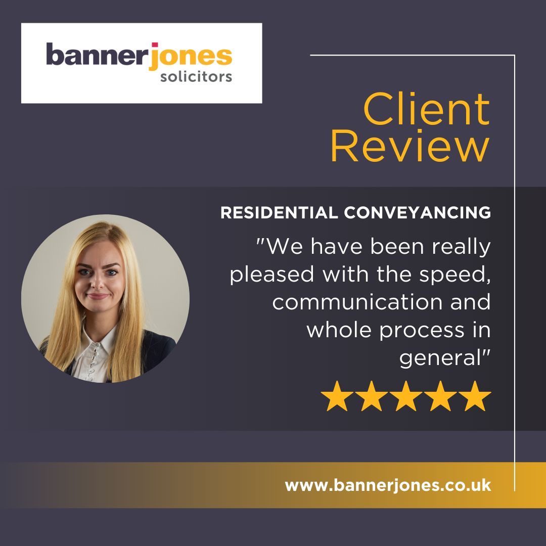 It's #FeelGoodFriday and Holly Fellowes in our Residential Conveyancing team in Chesterfield was delighted to receive this lovely review 👏 ❤️ #buyingahouse #sellingahouse #residentialproperty #conveyancing #chesterfield #conveyancingsolicitor #chesterfieldbusiness #derbyshire