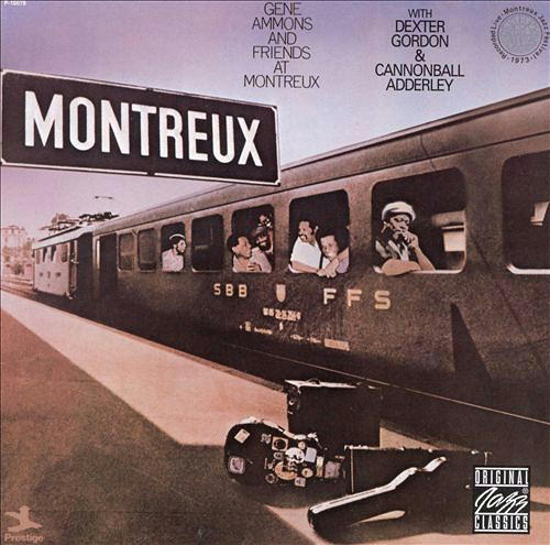 #列車・鉄道ジャケット貼ろうぜ Gene Ammons And Friends At Montreux Prestige PRLP 10078