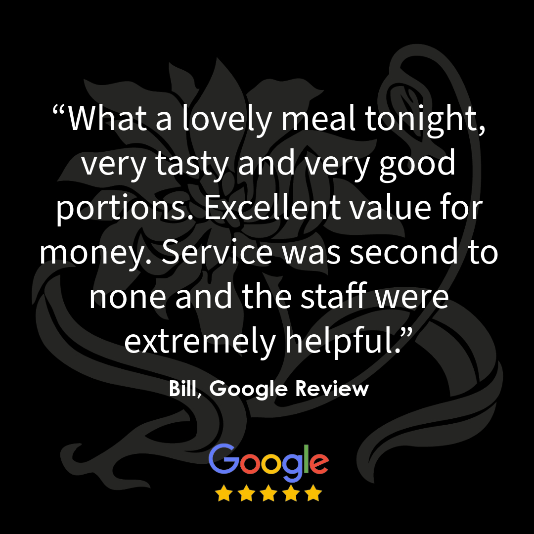 Our recipe for a perfect dining experience? Delicious food, great value for money, and excellent service. 🌟

Thank you so much to Bill for this fantastic review! 🙌 #FeedbackFriday 

If you’ve visited us recently, you can leave a review here. 👇 

g.page/r/CWl-leLv16Vf…