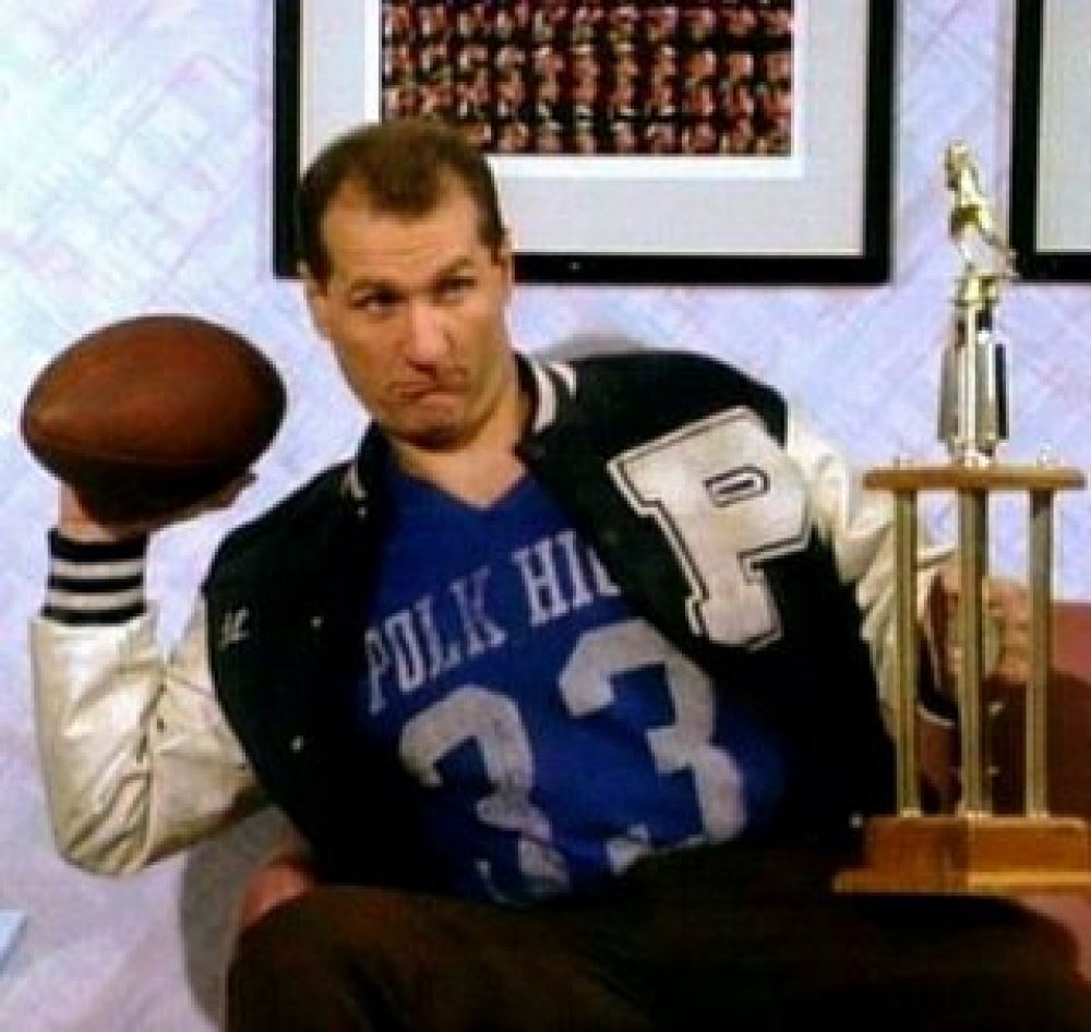 Happy birthday to Polk High football legend Ed O’Neill. #80s #1980s #AlBundy