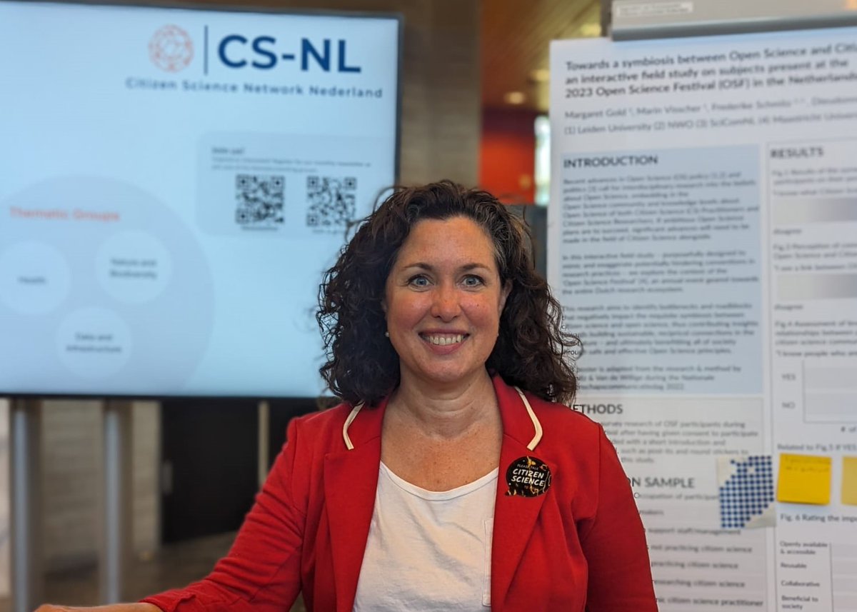 🌹'The future of the Leiden #CitizenScience community looks rosy' 📞@MobileMaggie tells you all about it in the @UniLeiden section 'A quick call with...' Get in touch with the @CitSciLab to join the community or organise a workshop/talk 👉 tinyurl.com/CALLMGCS #openscience