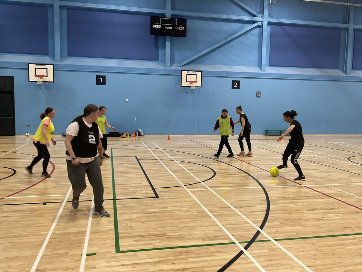 Great fun had at our first Women’s Walking Football session at The Chiltern Lifestyle Centre today. Every Friday at 11:00. Come and join in next week! @EveryoneActive @WalkingFootball