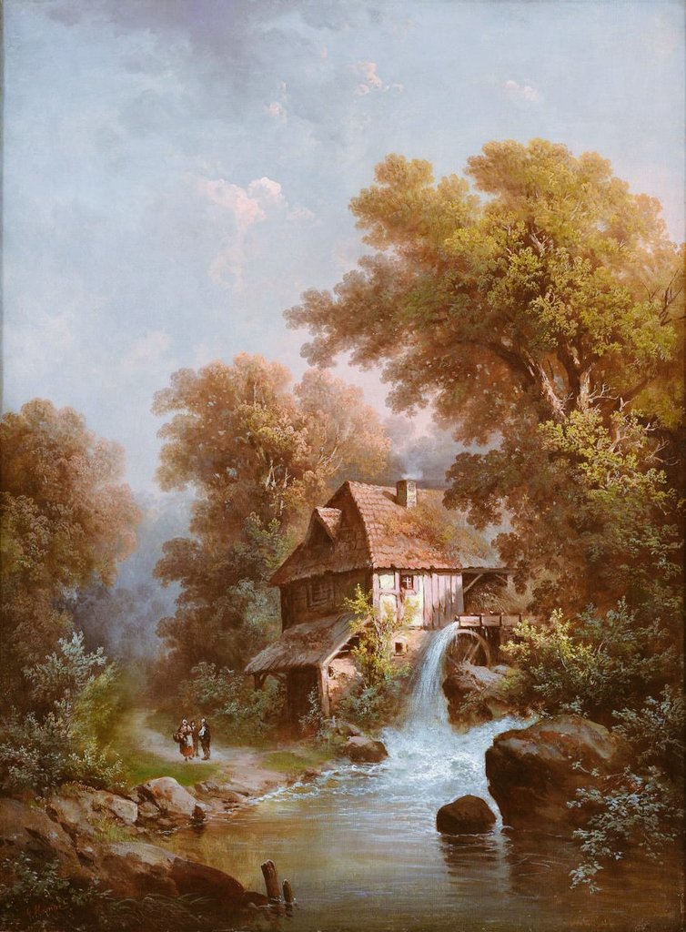 The Old Watermill #art
🎨Guido Hampe