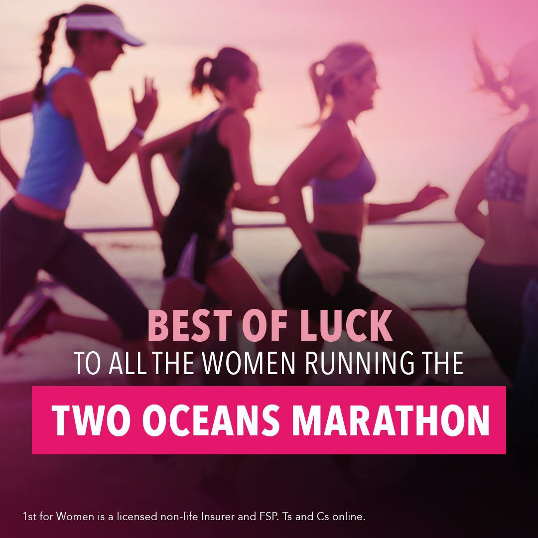 Best of luck to all the inspiring and powerful women taking this challenge in their stride this weekend.🏃‍♀️💓 Be sure to share a picture with us from the finish line, we're rooting for you! #TwoOceansMarathon
