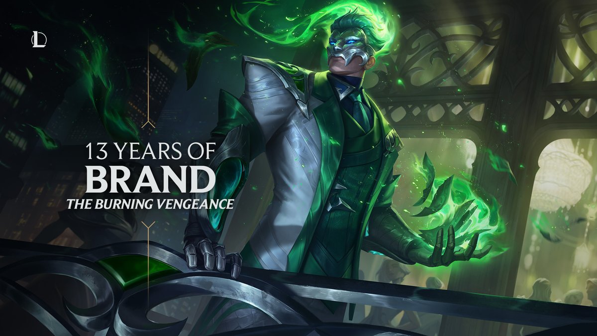 Today marks the 13th year of Brand on the Rift 💚