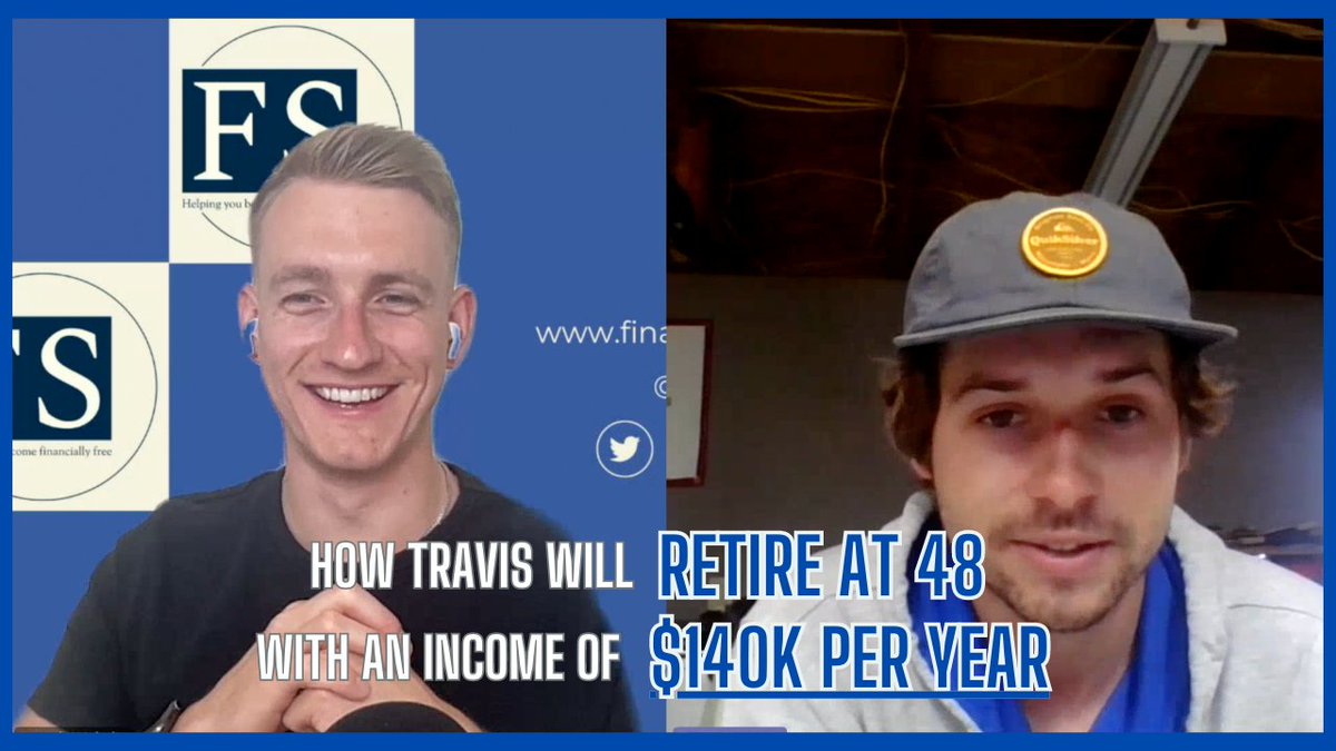 People in their 20's are set to retire in their 40's with 6-figures of PASSIVE income using this framework I know, because I helped Travis do just EXACTLY that Here's how it went down: