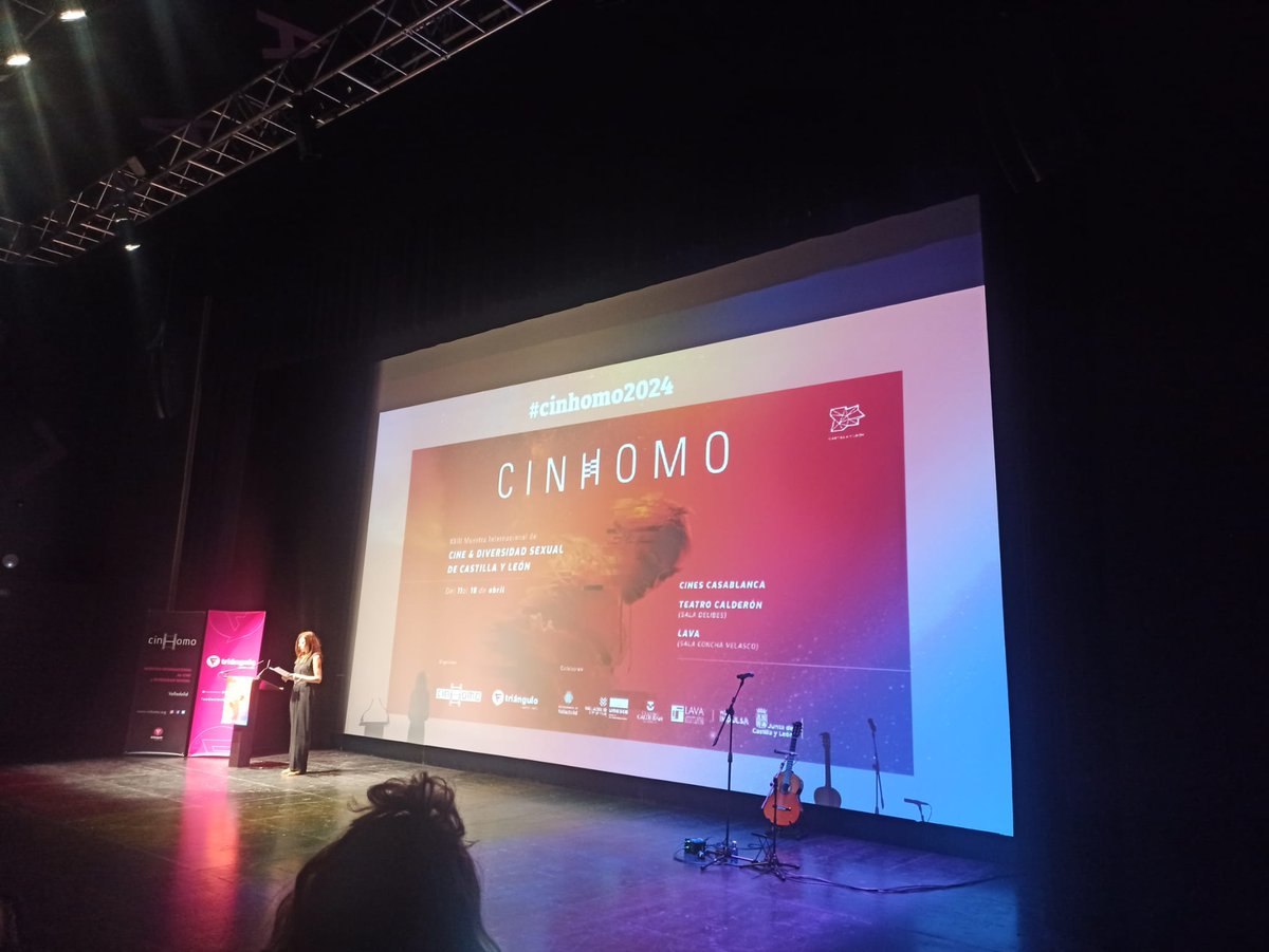 Ayer estuvimos en la inauguración de #Cinhomo2024 organizado por @FTrianguloCyL