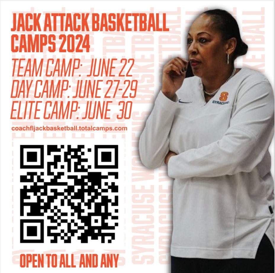 Coach Jack is hosting Jack Attack Camps in the month of June! Sign up before the window closes. QR link is on the flyer. The website is also listed on the flyer. We look forward to seeing you there!