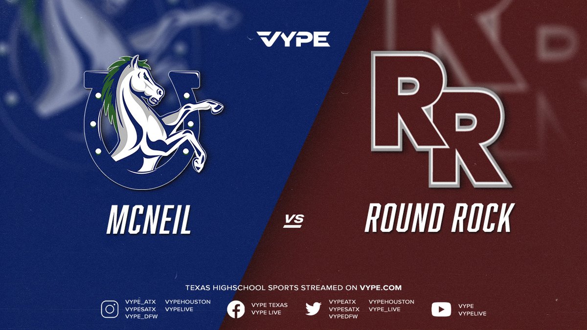 WATCH TONIGHT - Baseball: McNeil vs. Round Rock @vypeatx @McNeilBaseball @Rockhardball vype.com/7pm-baseball-m…