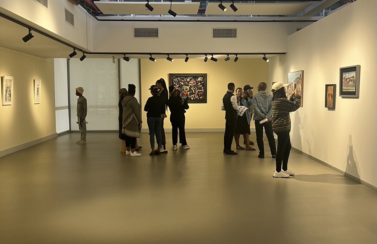 A pleasure to host @WitsUniversity students pursuing studies in Curatorial, Public and Visual Cultures, and Cultural Policy and Management. We’re committed to collaborating with communities of practice to grow strong and sustainable relationships between society and academia.