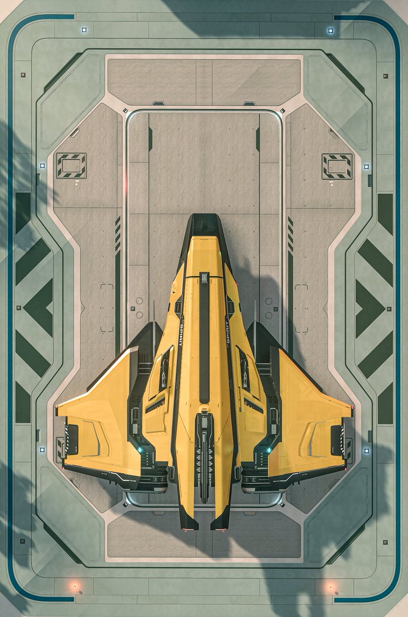 #StarCitizen 
C1 Spirit Radiant livery