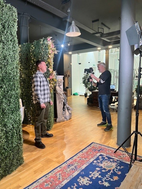 On Tuesday we went down to Birmingham to do some filming and photography with @citizencoaching for our Social Impact Report, here is a sneak peek behind the scenes with @MartinHogg & @This_Film 🎬🎥... #socent #socialgood #councelling #Birmingham