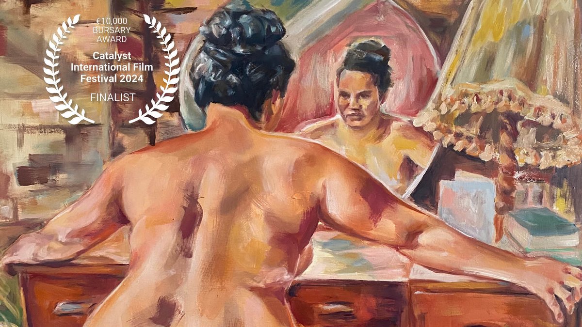 Exciting news! Myself, @AnnaRodgersDocs and @ZlataFilipovic have been shortlisted for @CatalystIntFF Short Film Fund! On April 20th we're pitching our project spotlighting Geraldine Carton's incredible artwork: 100 portraits celebrating boobs in all their imperfect glory 😍😍