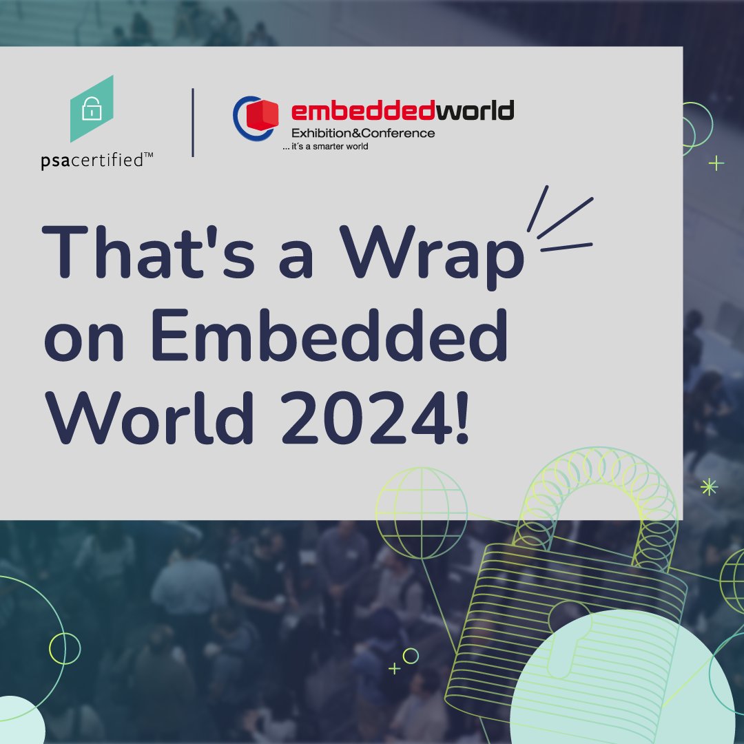 And that's a wrap on #embeddedworld24! 🌐 We have had such a wonderful time this year meeting with our partners, seeing exciting new demos and hearing from pioneers in the embedded community. See you next year! 🌟 #ew24