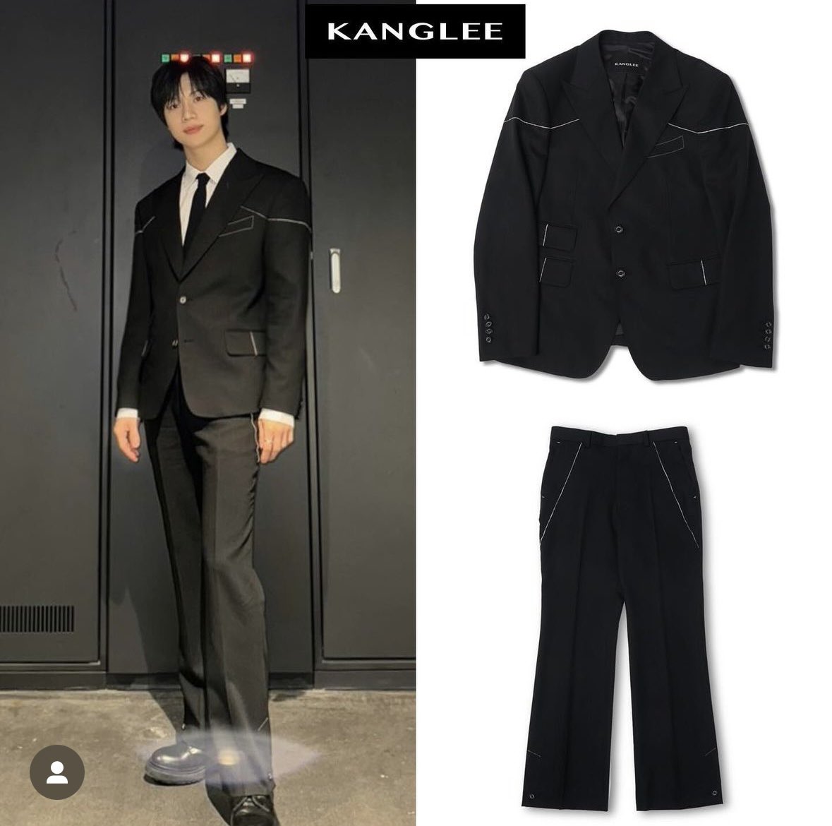 240411 kangleemagazine ig update

“ SHINee Taemin- nim (@/xoalsox) wore 
blazer 
BLACK ROCKSTAR BLAZER IN MERINO WOOL W387,000 
pants 
BLACK ROCKSTAR TROUSERS IN MERINO WOOL #227,000
 @TAEMIN_BPM”

#TAEMIN #태민