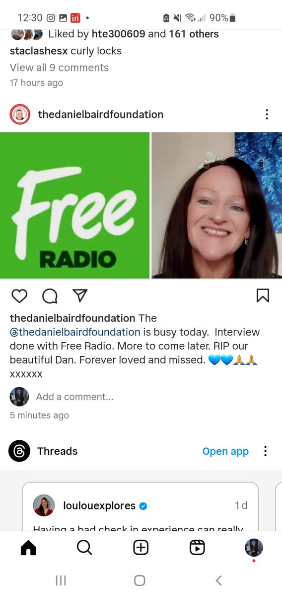 @TheDanielBaird1 @lynnebaird8 @freeradionews well done mom, you're doing Dan so proud x