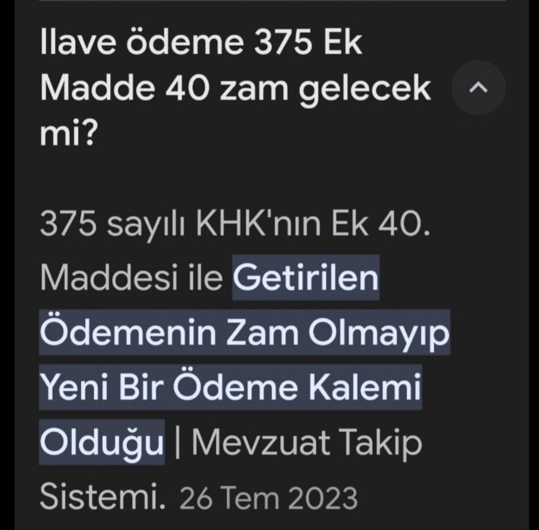 Çalışan memura verip Memur Emeklisi ilave ek ödemeyi almasın diye yasa çıkarmak devleti yönetenlerin adalet anlayışına  güvenirliliğine yakışır mı
Üstelik @RTErdogan tarafından sözü de verilmişti
Ek madde iptal edilsin❗
@Akparti
@iletisim
@isikhanvedat
#MemurEmeklisindenSelamVar