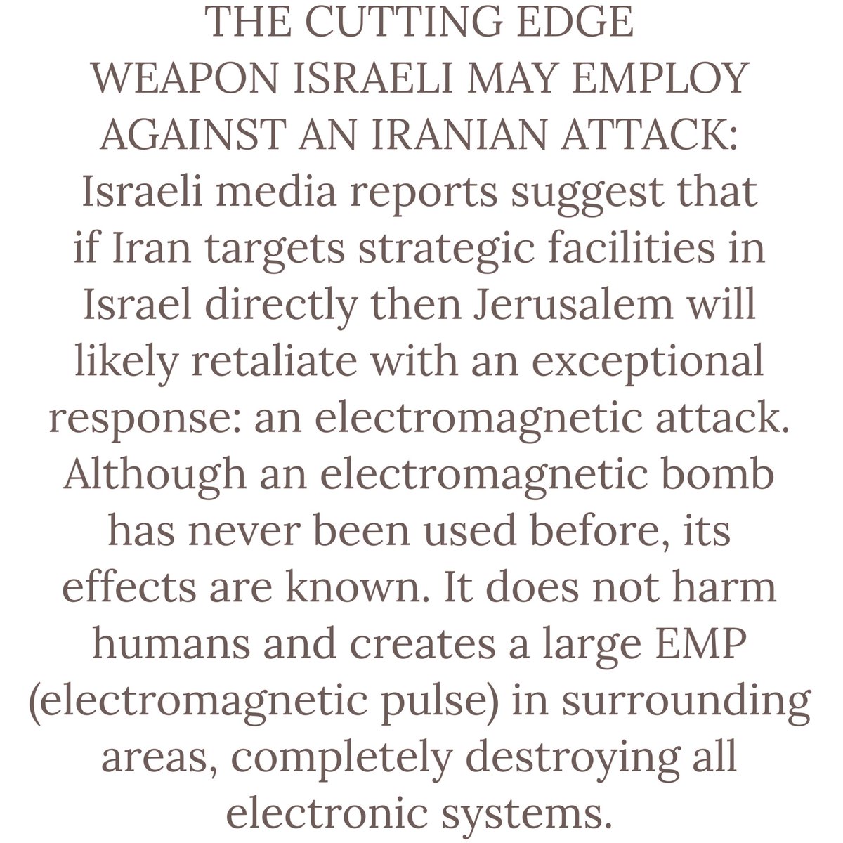 Iran attack israel this is what will happen #israelunderattack