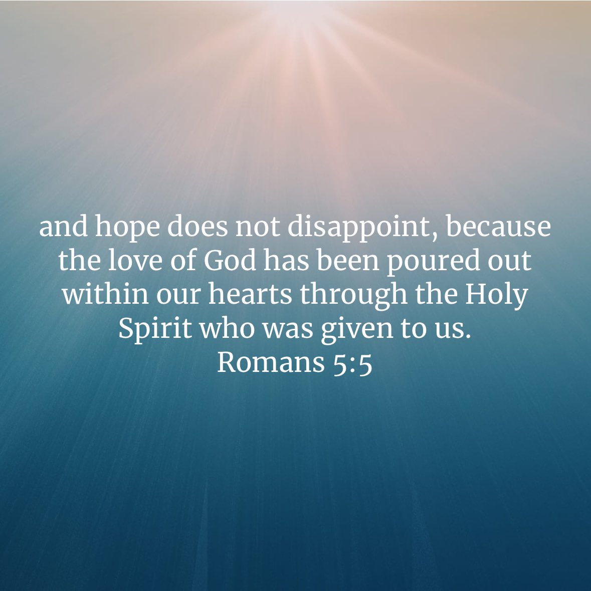 Hold on to that hope, it is a gift🕊️🙏

   #TakeCareOfYourTemple
#PeaceNotChaos 
#OneStepAtATime 
#EyesOnTheFather