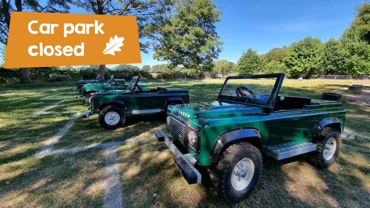 Car park temporarily closed 🚗 Our car park has reached capacity and is temporarily closed. If you have a pre-booked activity such as Go Ape of Golf please show your booking confirmation to the rangers at the gate to gain access. Thank you for your support 💚
