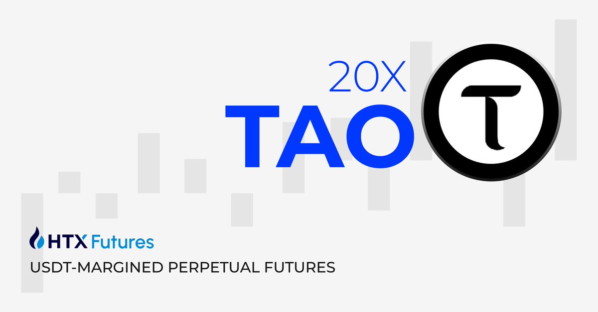 🔔🔔火币合约上新🔔🔔 🚀火币HTX上线USDT本位合约：TAO/USDT 🚀支持1-20倍做多和做空操作 🔎详情：htx.com/support/zh-cn/…