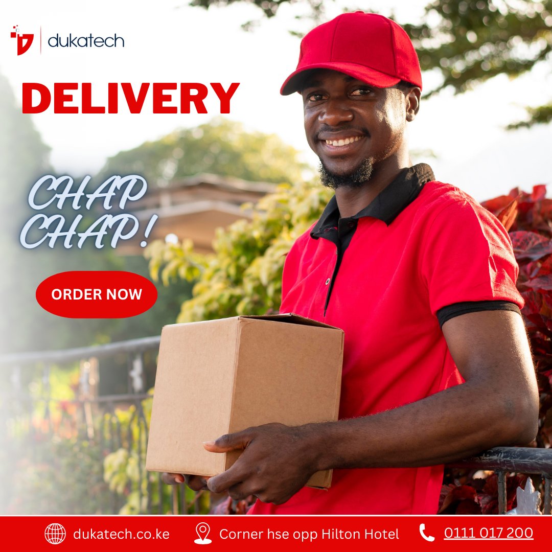 Piga order tukuletee hadi kwako @dukatechco.ke call us on 0111 017 200 whatsapp 0718 566 612 #friday#delivery #order#dukatech