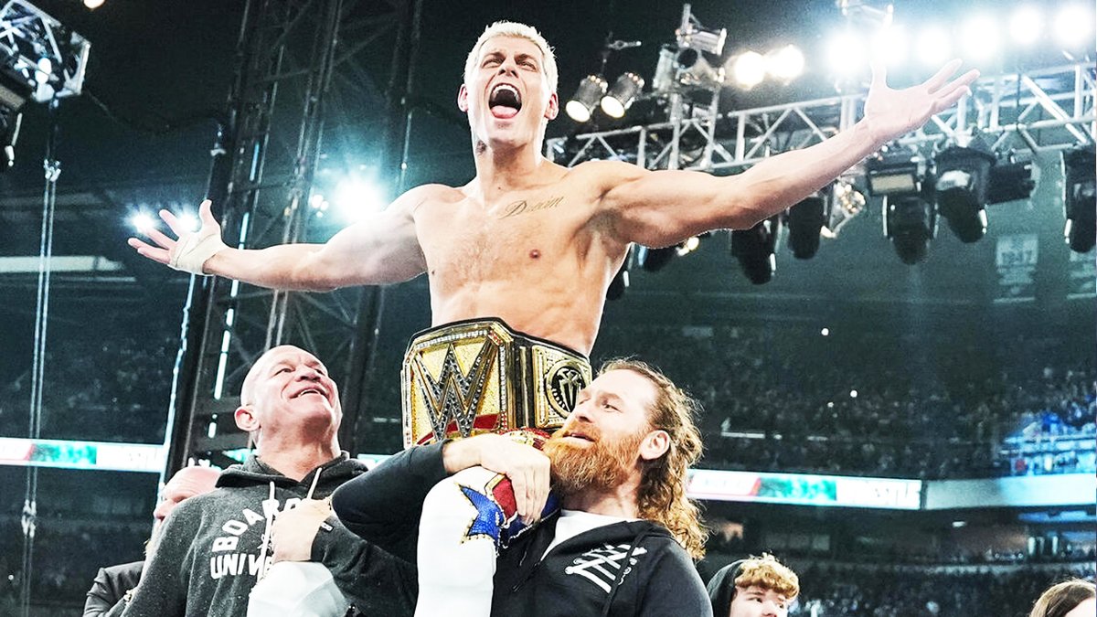 Dave Meltzer's WrestleMania star-ratings, night two: - Seth vs. Drew - 3.5 STARS - The Pride vs. Final Testament - 1.75 STARS - LA vs. AJ - 3.5 STARS - Logan vs. Randy vs. KO - 4.25 STARS - Bayley vs. IYO - 4.5 STARS - Roman vs. Cody - 4.75 STARS